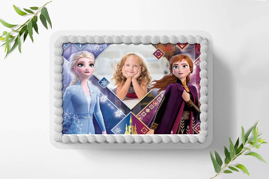 Frozen Die Eiskönigin Tortenaufleger A4