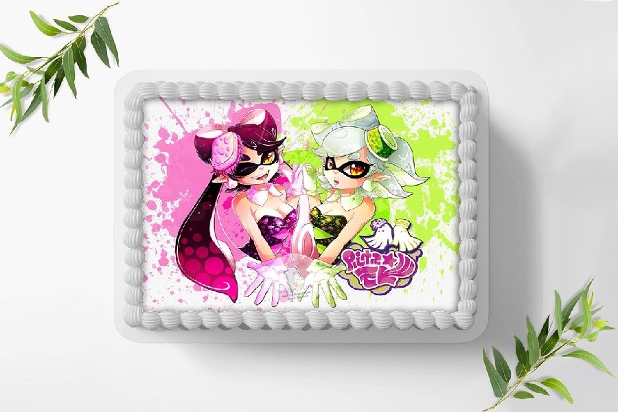 Splatoon Tortenaufleger A4