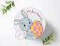 Preview: Ostern Tortenaufleger Ø 20cm, 0048c