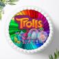 Preview: Trolls Tortenaufleger Ø 20cm, 0313w