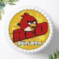 Preview: Angry Birds Tortenaufleger Ø 20cm, 0369w