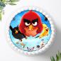 Preview: Angry Birds Tortenaufleger Ø 20cm, 0382w