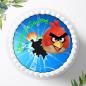 Preview: Angry Birds Tortenaufleger Ø 20cm, 0384w