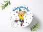 Preview: Caillou Tortenaufleger Ø 20cm, 0637w