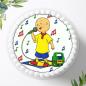 Preview: Caillou Tortenaufleger Ø 20cm, 0641w
