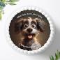Preview: Funny Crazy Pictures Tortenaufleger mit Wunschname, Ø 20cm, 1609z