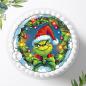 Preview: Der Grinch Tortenaufleger Ø 20cm, 2890z