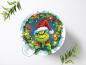 Preview: Der Grinch Tortenaufleger Ø 20cm, 2890z