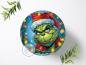 Preview: Der Grinch Tortenaufleger Ø 20cm, 2894z