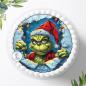 Preview: Der Grinch Tortenaufleger Ø 20cm, 2900z