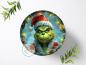 Preview: Der Grinch Tortenaufleger Ø 20cm, 2906z