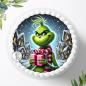 Preview: Der Grinch Tortenaufleger Ø 20cm, 2939z
