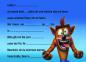 Preview: Crash Bandicoot-Einladungskarten