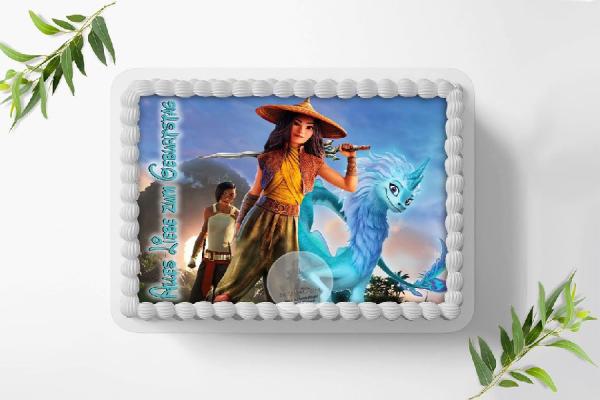 Raya and the Last Dragon Tortenaufleger A4, 0025