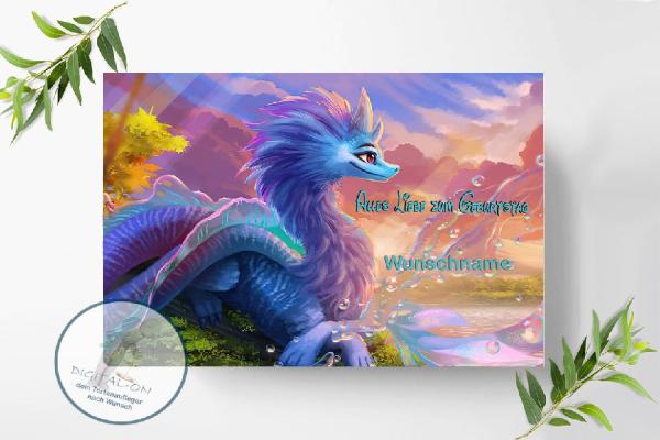 Preview: Raya and the Last Dragon Tortenaufleger A4, 0026P