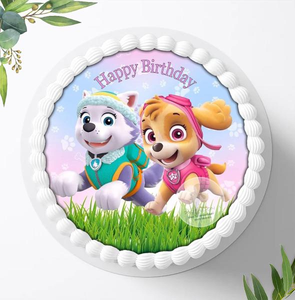 Preview: Paw Patrol Tortenaufleger Ø 20cm, 0057p