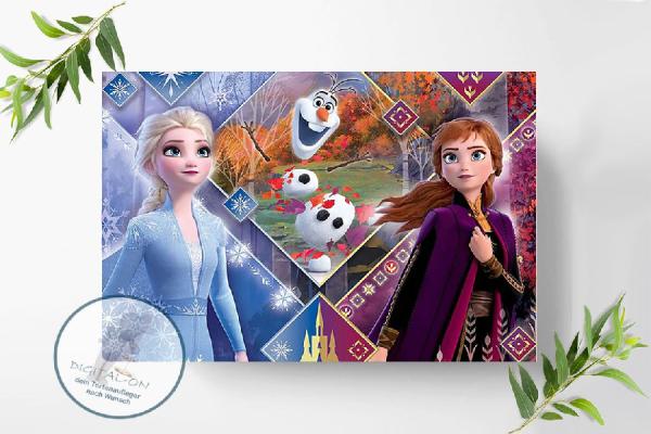 Preview: Frozen Die Eiskönigin Tortenaufleger Ø A4, 0169z