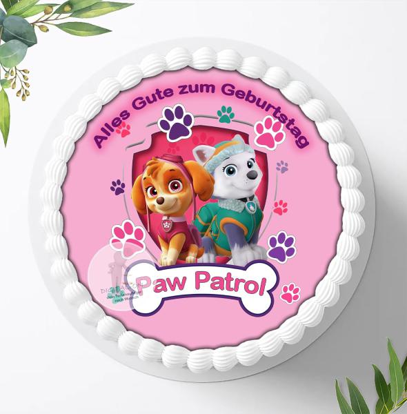 Preview: Paw Patrol Tortenaufleger Ø 20cm, 0227W
