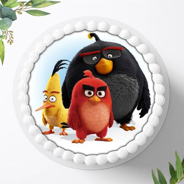 Angry Birds Tortenaufleger Ø 20cm, 0372w