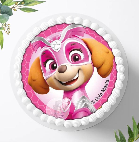 Preview: Paw Patrol Tortenaufleger Ø 20cm, 0473w