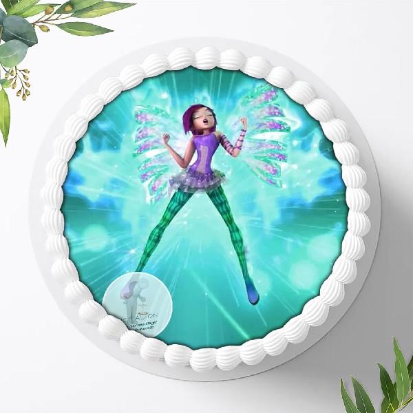 Winx Feen Elfen Tortenaufleger Ø 20cm, 0544w