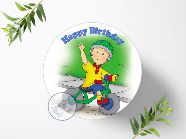Caillou Tortenaufleger Ø 20cm, 0639w