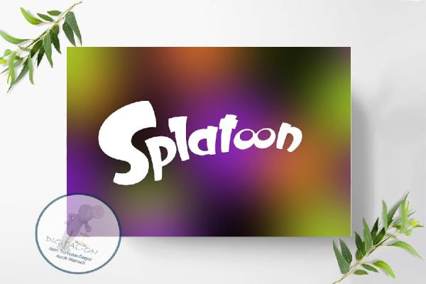 Preview: Splatoon Tortenaufleger A4, 0885z