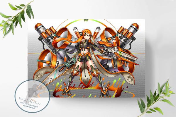 Preview: Splatoon Tortenaufleger A4, 0889z