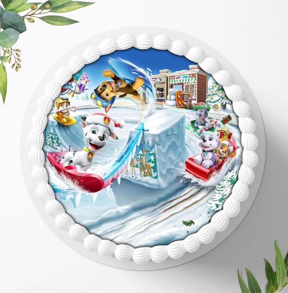 Preview: Paw Patrol Tortenaufleger Ø 20cm, 0894z
