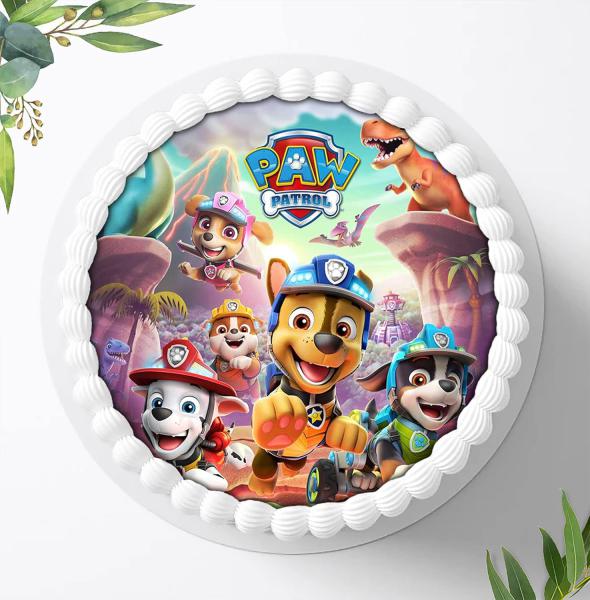 Preview: Paw Patrol Tortenaufleger Ø 20cm, 0895z
