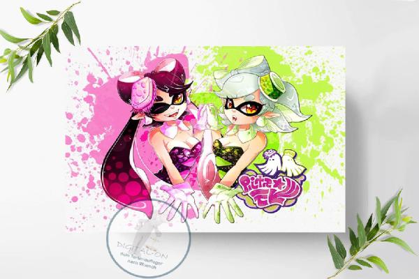 Preview: Splatoon Tortenaufleger A4, 0943z