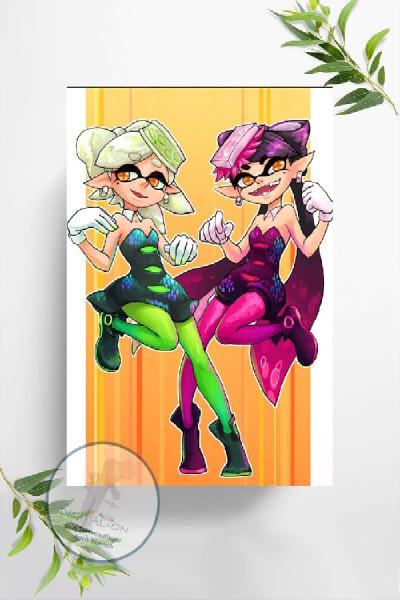 Preview: Splatoon Tortenaufleger A4, 0944z