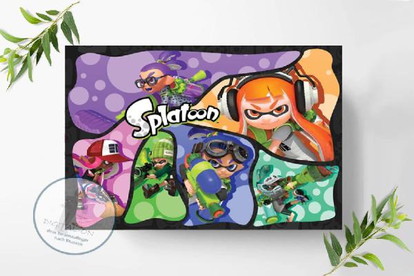 Preview: Splatoon Tortenaufleger A4, 0945z