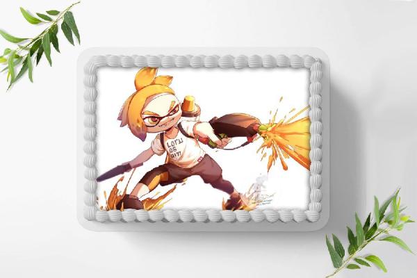 Splatoon Tortenaufleger A4, 0946z