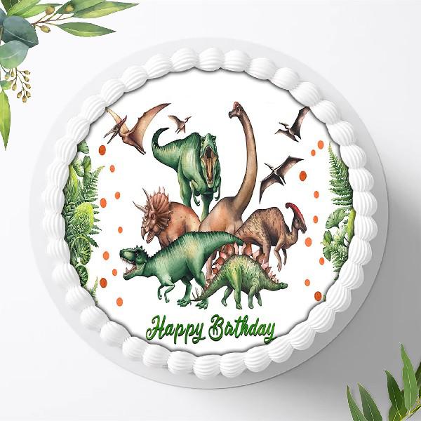 Dinosaurier Tortenaufleger Ø 20cm, 0952z