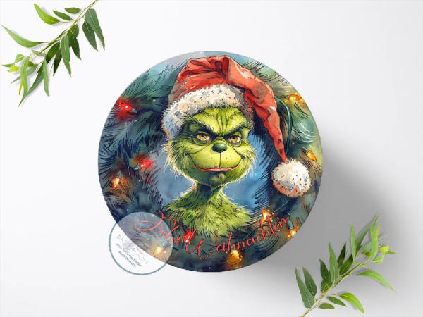 Der Grinch Tortenaufleger Ø 20cm, 2908z