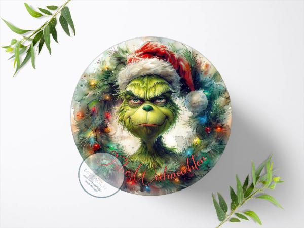 Der Grinch Tortenaufleger Ø 20cm, 2910z