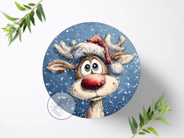 Weihnachs Tortenaufleger Ø 20cm, 2922z