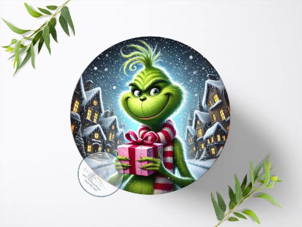 Der Grinch Tortenaufleger Ø 20cm, 2939z