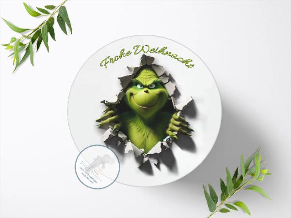 Der Grinch Tortenaufleger Ø 20cm, 2940z