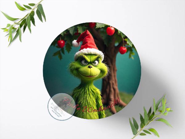 Der Grinch Tortenaufleger Ø 20cm, 2943z