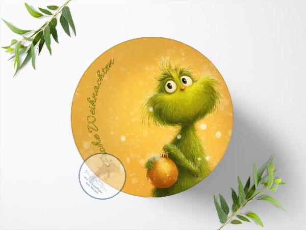 Der Grinch Tortenaufleger Ø 20cm, 2954z