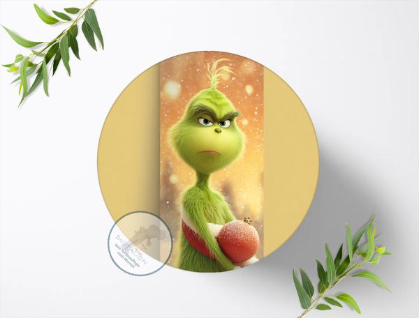 Der Grinch Tortenaufleger Ø 20cm, 2955z