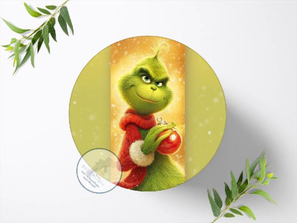 Der Grinch Tortenaufleger Ø 20cm, 2957z