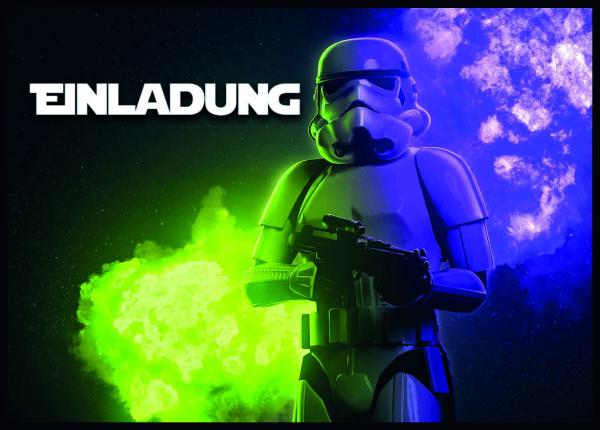 Star Wars-Einladungskarten