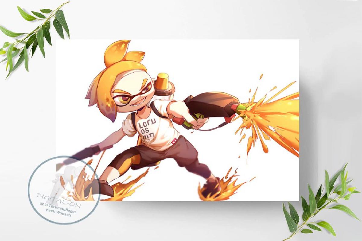 Splatoon Tortenaufleger A4, 0946z