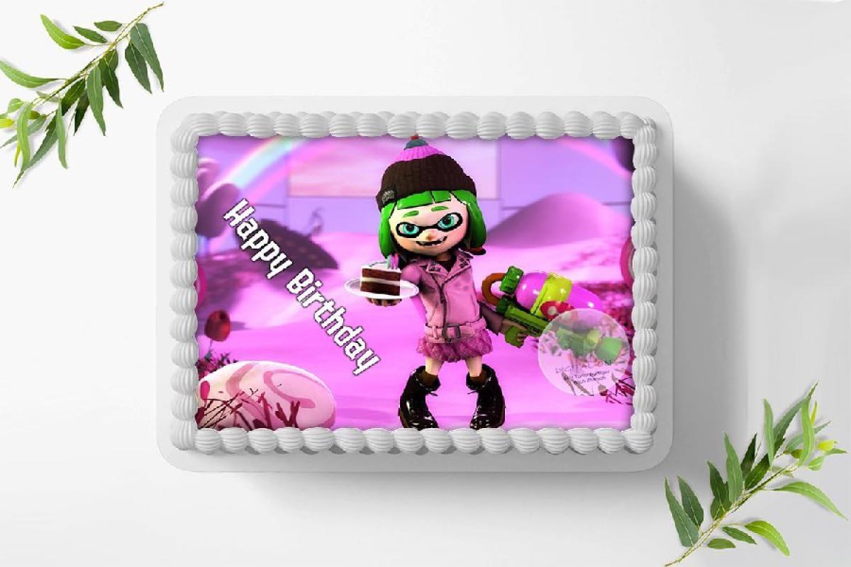 Splatoon Tortenaufleger A4, 0954z