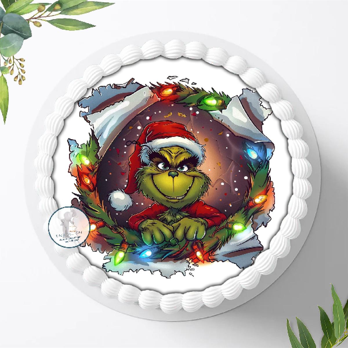 Der Grinch Tortenaufleger Ø 20cm, 2886z