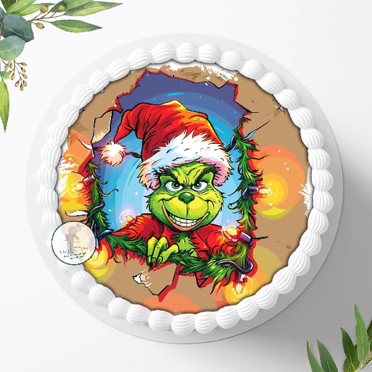Der Grinch Tortenaufleger Ø 20cm, 2888z
