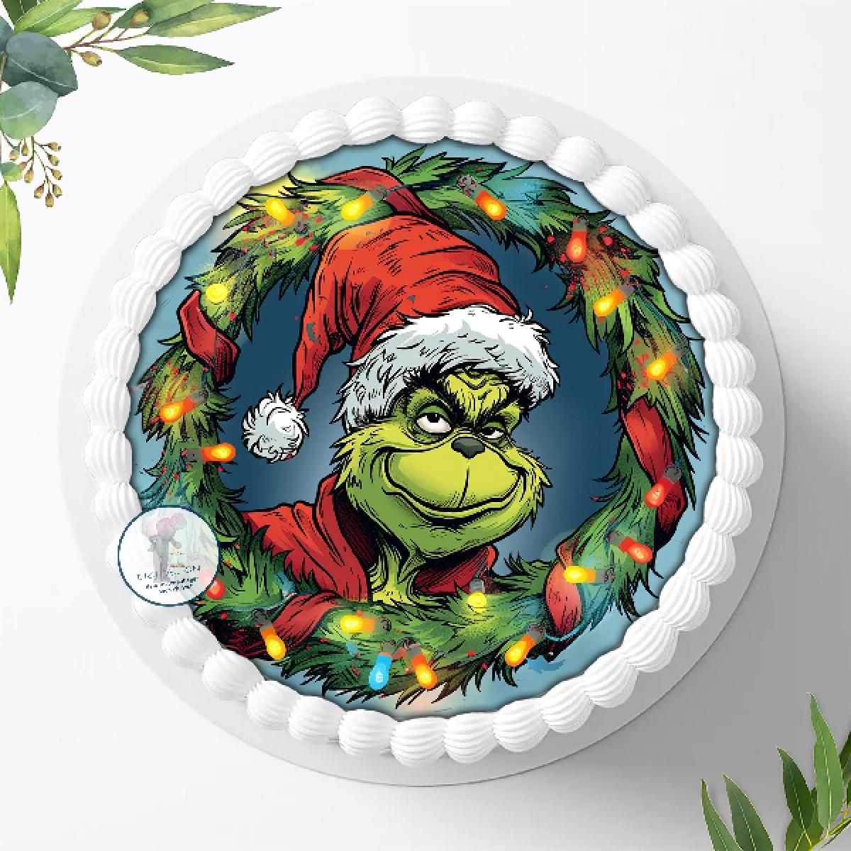 Der Grinch Tortenaufleger Ø 20cm, 2892z
